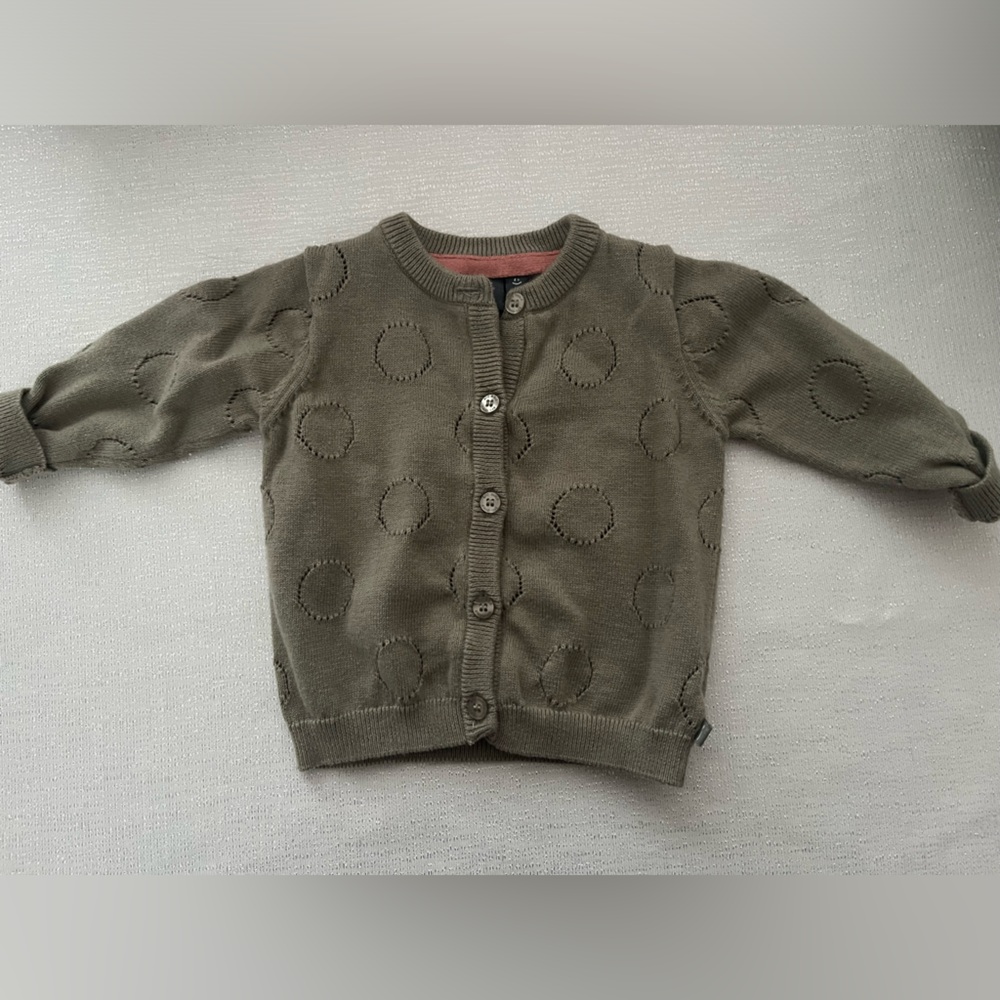 0-3M Baby Cardigan. Like New Quality.